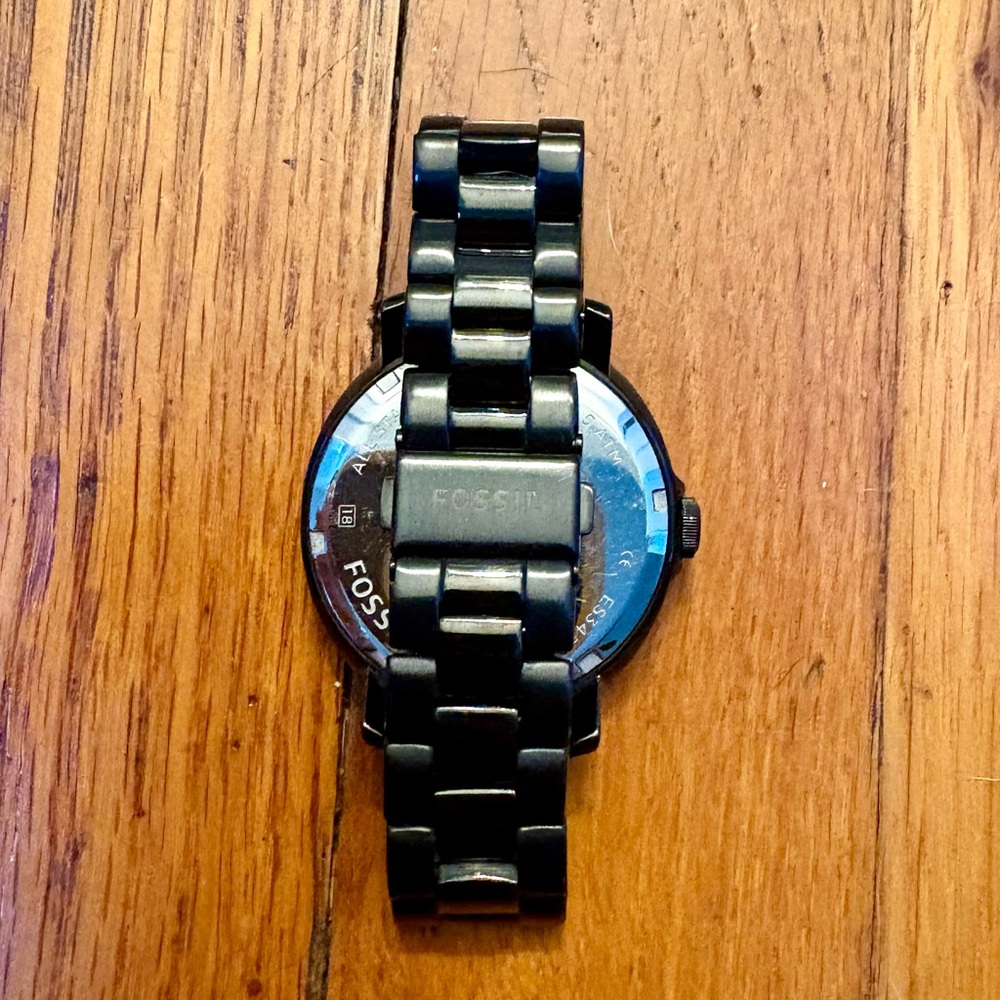 Fossil Black Dial Chronograph Watch - Picture 3 of 3